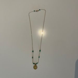 Coin style necklace